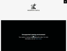 Tablet Screenshot of neidpathcastle.com
